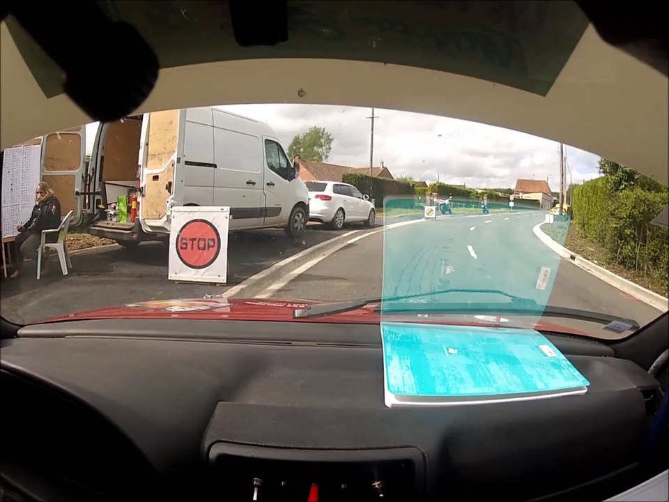 Caméra embarquée du Rallye de la Lys 2014     Es Delettes