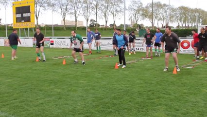 Entraînement du rugby club de Moulins