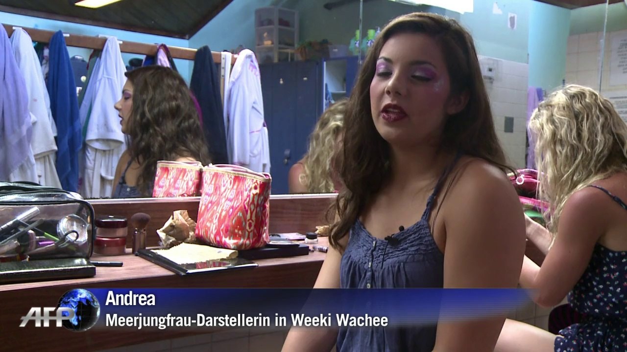 Tanz der Meerjungfrauen in Weeki Wachee