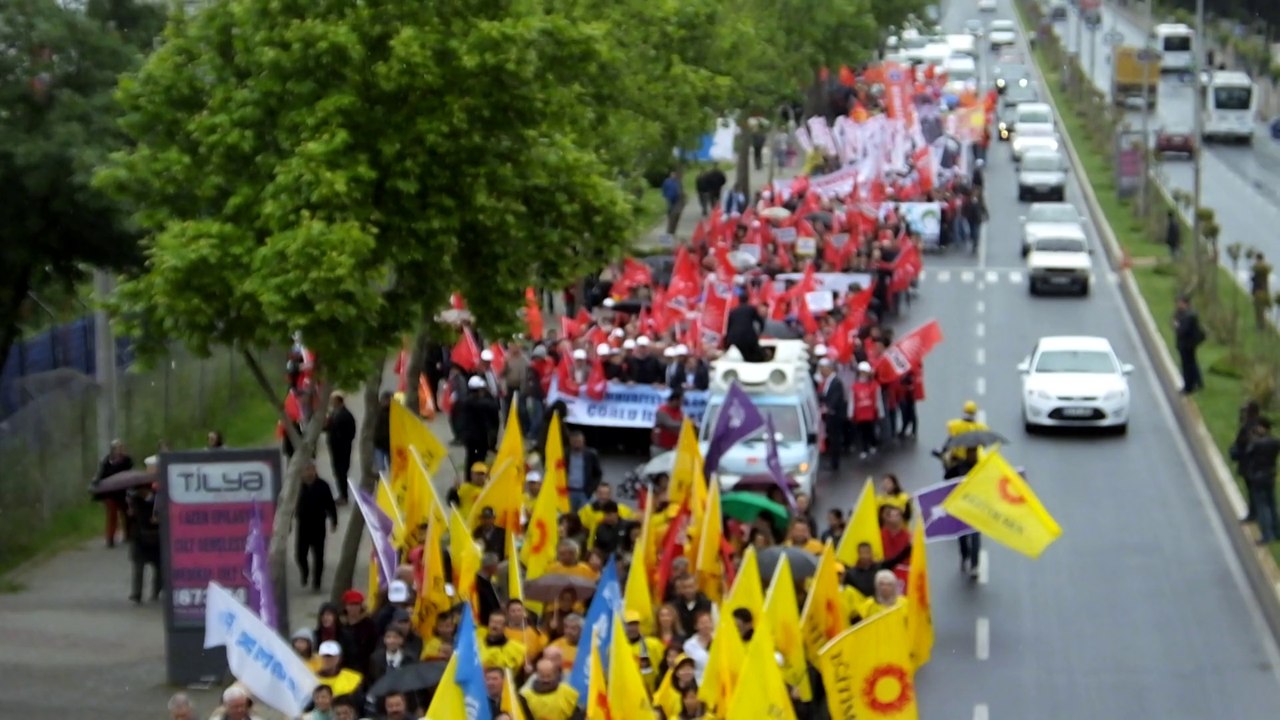 TÜRKİYE’NİN ÖZLEDİĞİ 1. MAYIS ÇORLU’DA KUTLANDI -1