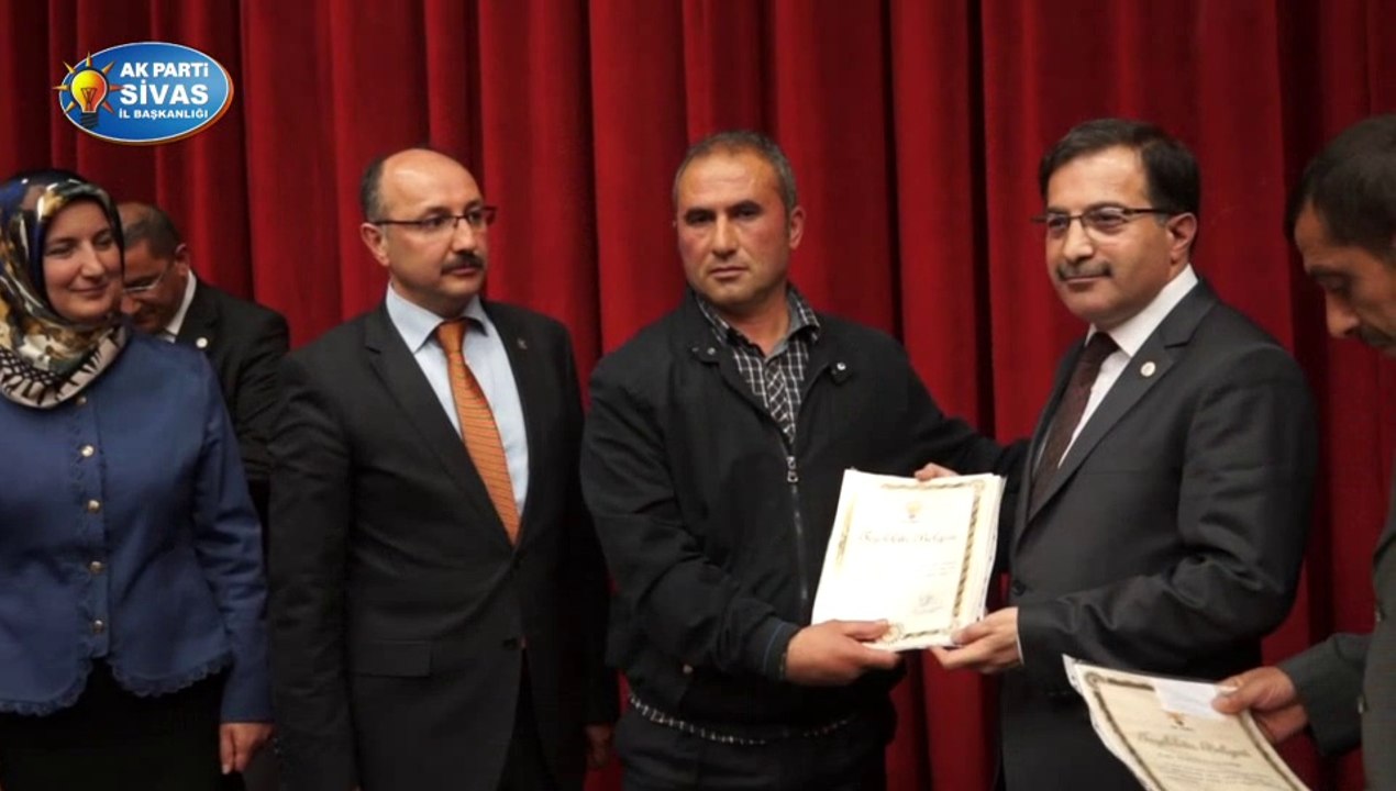 AK Parti Sivas Merkez İlçe 30 Mart Seçimleri İçin Teşekkür Etti