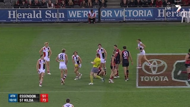 AFL 2014 Round 5 - Essendon v St Kilda 4th Qtr