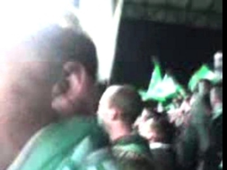 Entrée joueurs ASSE Monaco