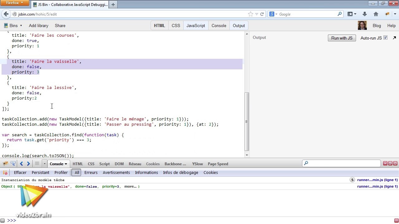 Découverte de Backbone.js : trailer | video2brain.com