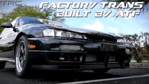 Turbo Foxbody Mustang battles TRC 2JZ Nissan S14 - Motorsport