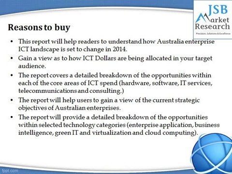 ICT investment trends in Australia - Enterprise ICT spending patterns through to the end of 2015