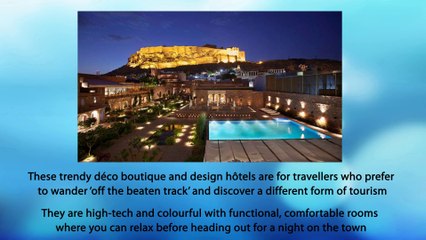 Fashionable and trendy Boutique and design hotels