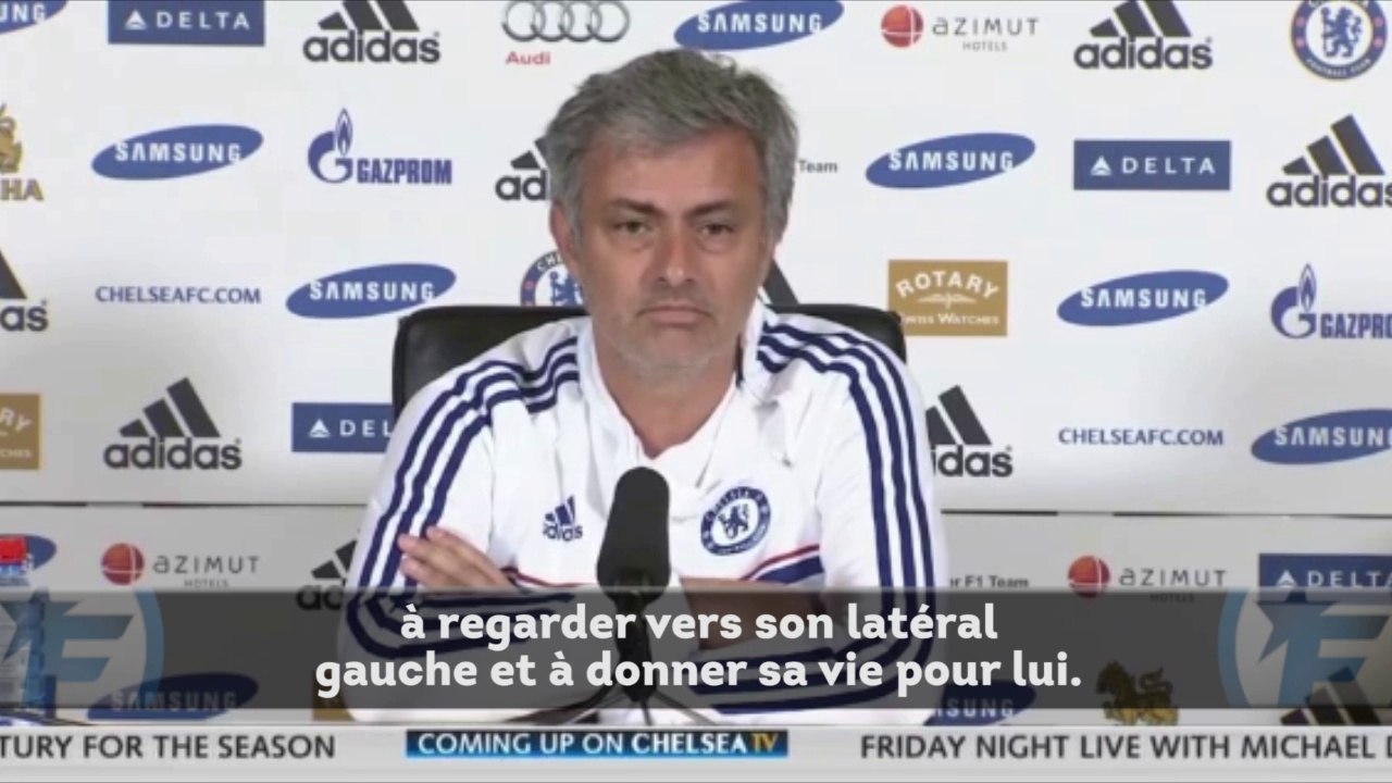 José Mourinho reprend Eden Hazard de volée