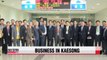 Overseas businessmen visit inter-Korean Kaesong industrial complex