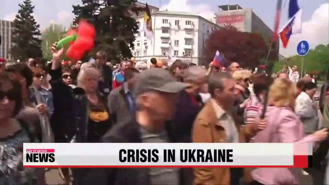 Pro-Russian rebels shoot down Ukrainian helicopters Kiev