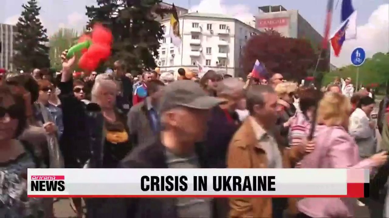 Pro-Russian rebels shoot down Ukrainian helicopters Kiev