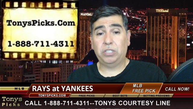 New York Yankees vs. Tampa Bay Rays Pick Prediction MLB Odds Preview Weekend Series May 2014