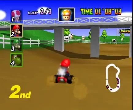 Mario Kart 64 - Gameplay