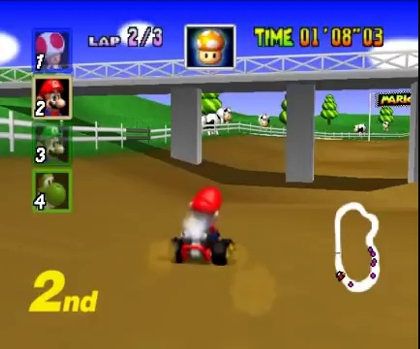 Mario Kart 64 - Gameplay