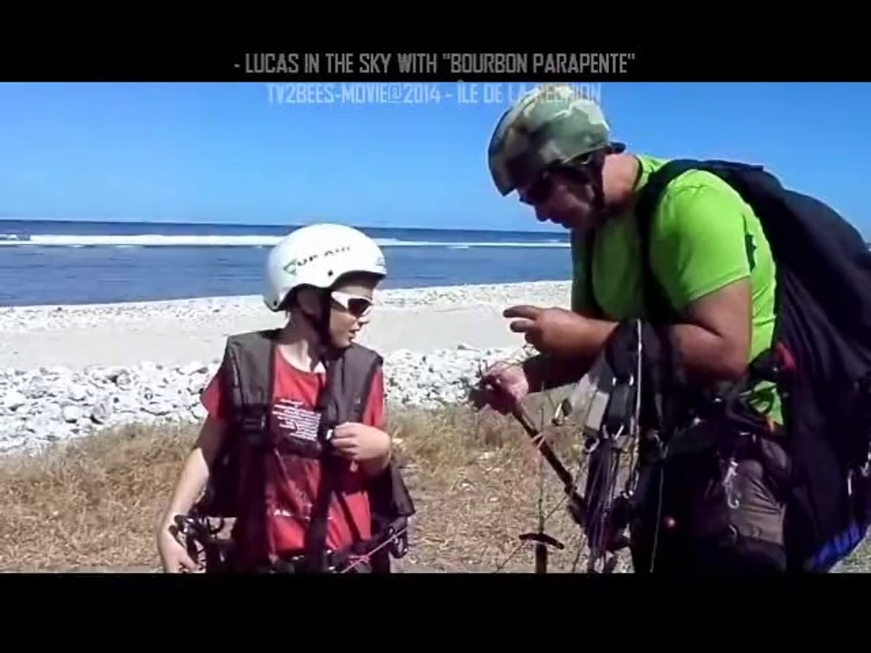 Lucas in the Sky with Bourbon Parapente