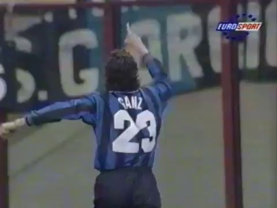UEFA Cup 1996/1997 - Inter vs. Monaco (3:1) Highlights