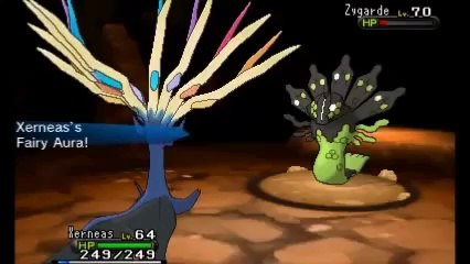 Pokemon X Y - Catching Zygarde (battle)