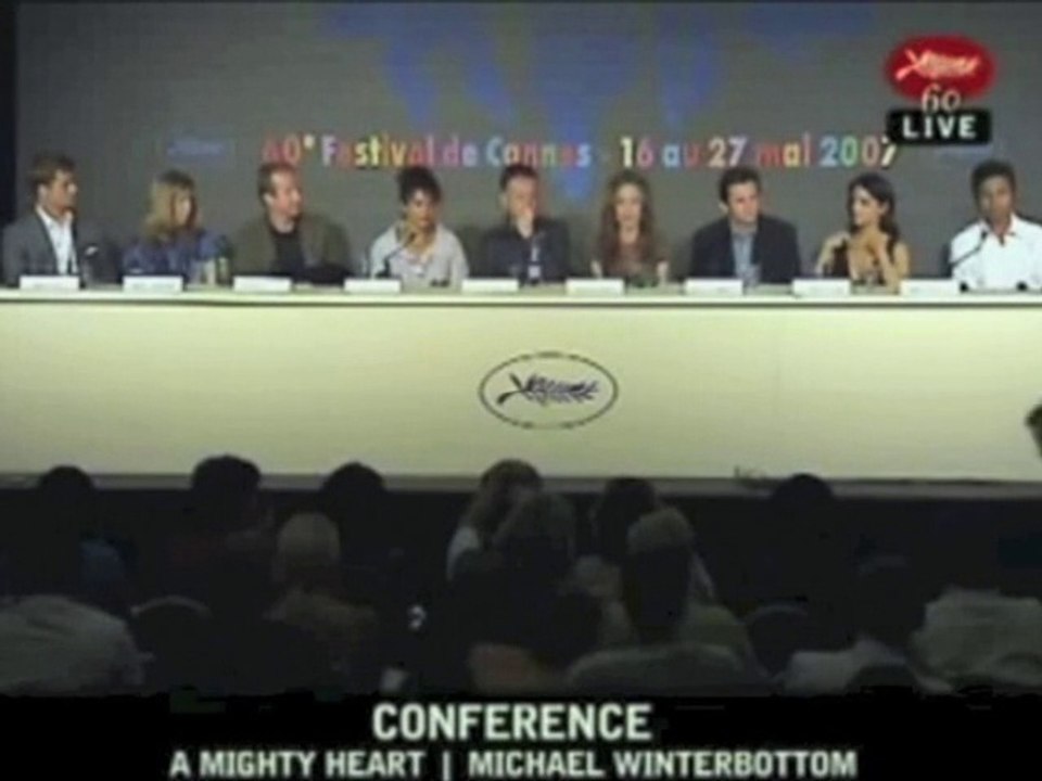 21 May 2007 A Mighty Heart @ Cannes