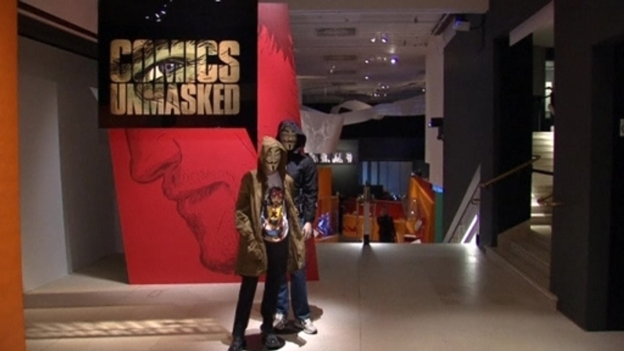 London's British Library hosts UK's biggest comics exhibition