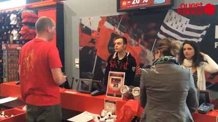 Coupe de France. L'effervescence à la boutique du SRFC