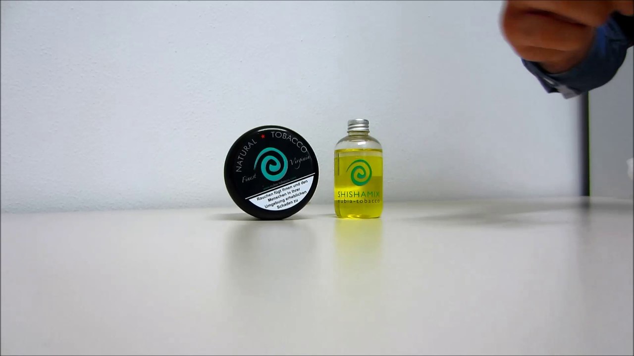 Nubia tobacco - ice-lemon - shisha rohtabak mit molasse mischen