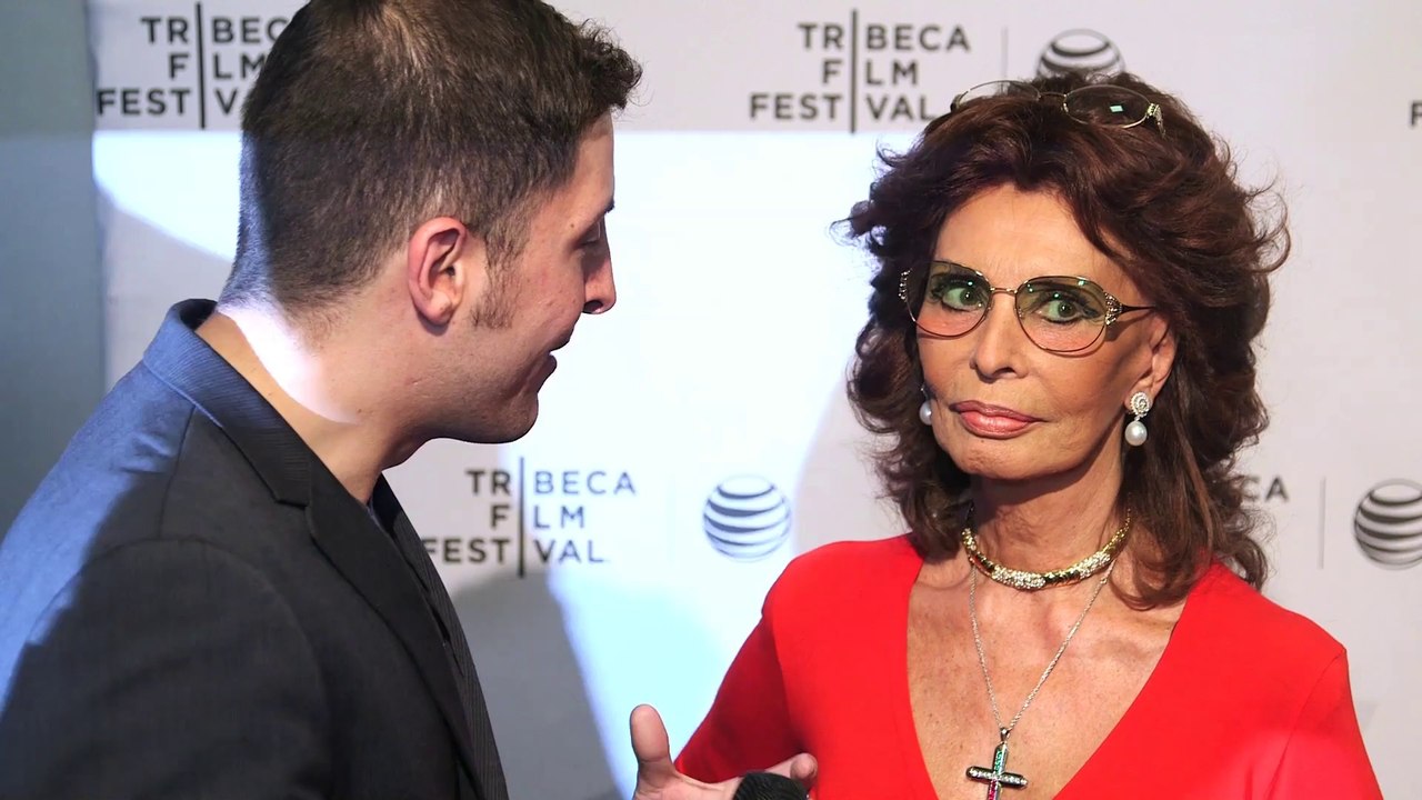 Eternal Film Goddess Sophia Loren at "Human Voice" #TFF2014