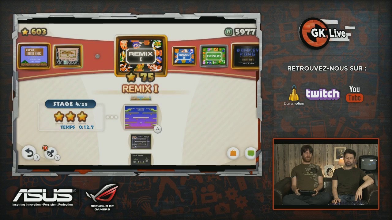 Gamekult l'émission et GK Live : direct chaque...