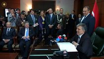 Cumhurbaşkanı Abdullah Gül Zonguldak Valilik Basın Açıklaması