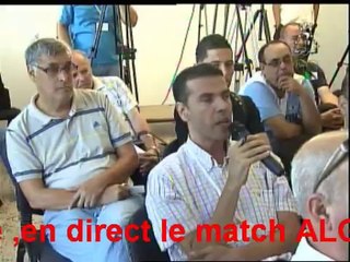 Algerie (confèrence de presse de vahid hallilodzic,06-09-2012)