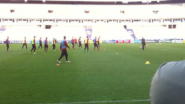 Coupe de France : dernier entraînement avant la finale
