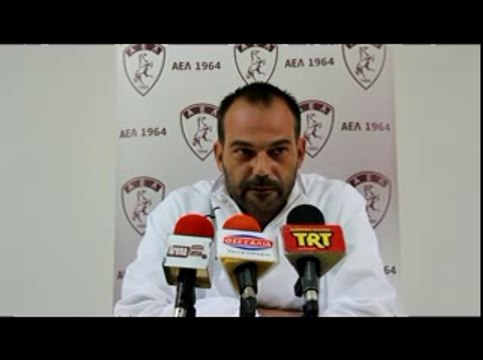 3η ΑΕΛ-Δόξα Κρανούλας 4-0 2013-14 Παναγόπουλος δηλώσεις ArenaLarissa