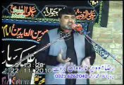 Zakir Nasir Abbas notak majlis jalsa 23 nov notak