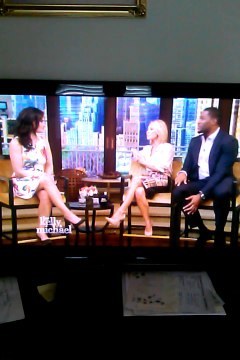 Live! With Kelly and Michael! With Idina Menzel part 1