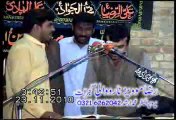 Zakir Qazi Waseem Abbas  majlis jalsa 23 nov notak
