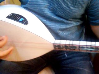 kısa sap beyaz bağlama prof