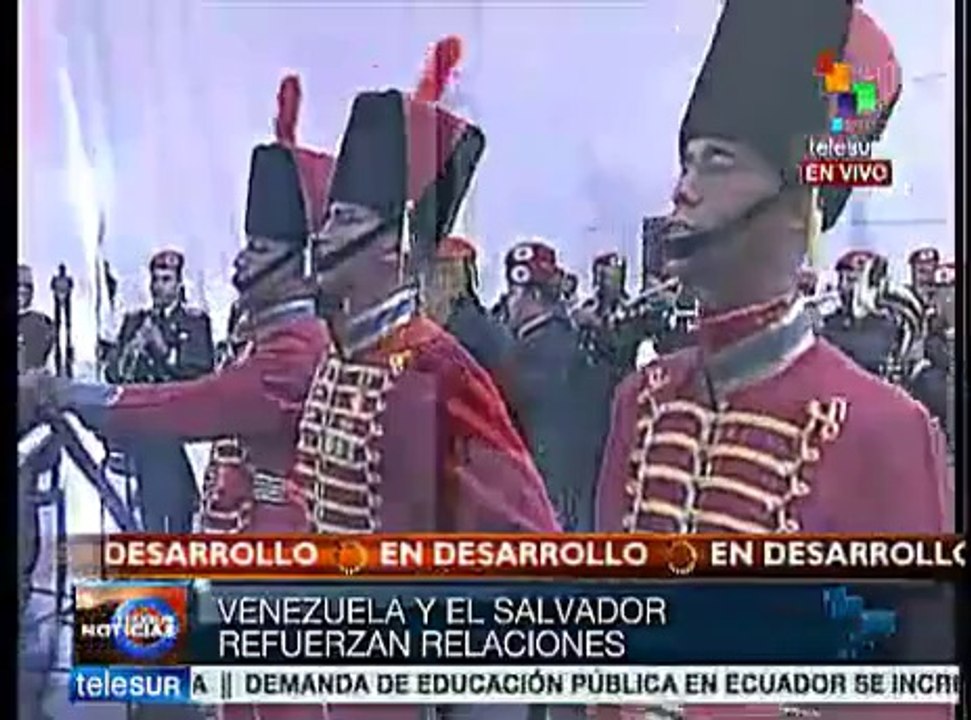 Venezuela y El Salvador refuerzan relaciones bilaterales