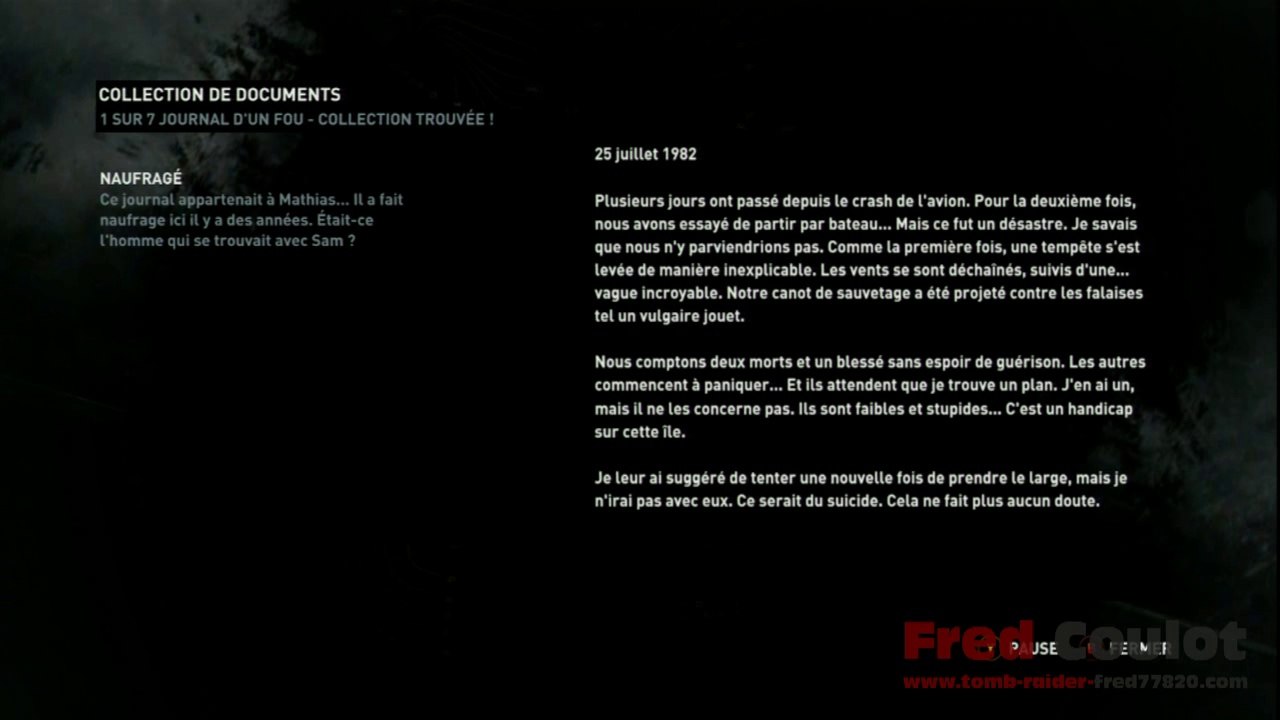 Le temple de la montagne_3.2-les 2 documents_Tomb Raider 2013 une survivante est née