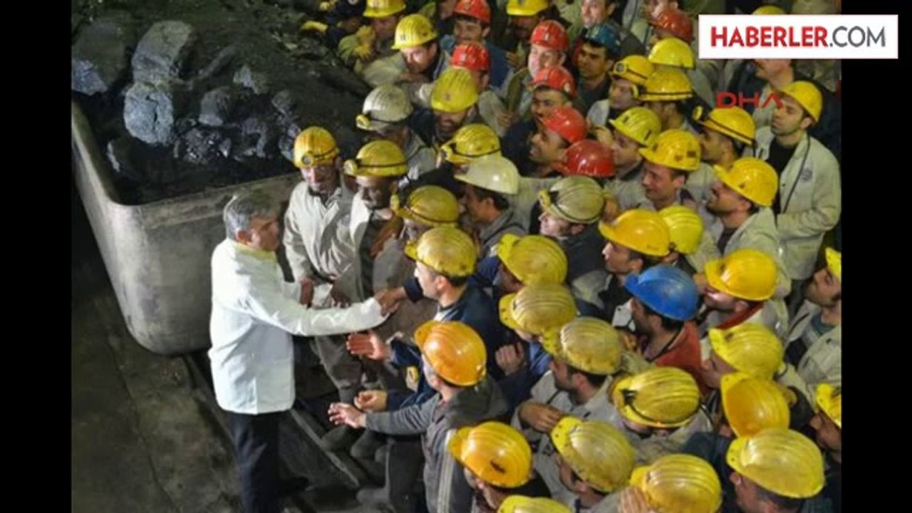 Gül, Madenci Ziyaretinin Fotoğraflarını Paylaştı