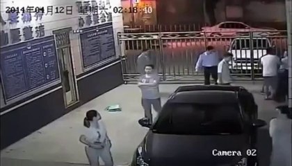 Gaspçıyı Polislerin Kucağına Bırakan Motorsikletli