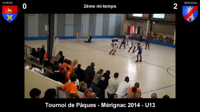 Tournoi de pâque - Mérignac 2014 - Voiron / Mérignac