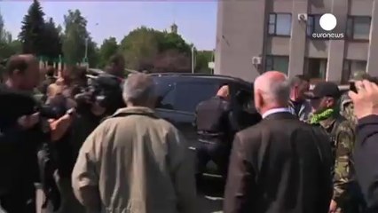 Ukrayna'da alıkonulan AGİT temsilcileri serbest bırakıldı