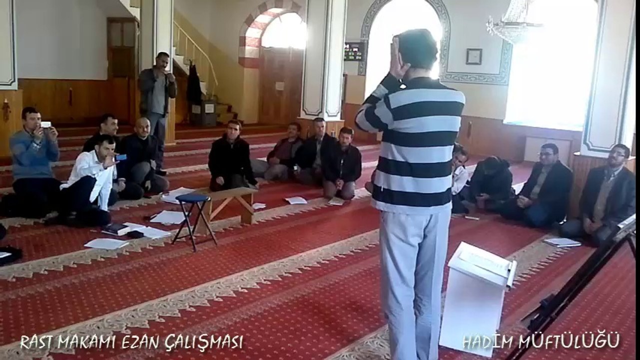 Rast Makamı Ezan (Ezan Kursundan) - Mehmet ERARABACI