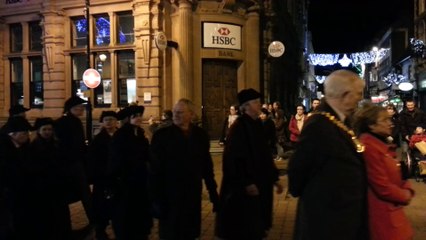 Lincoln Christmas Lights Parade Winter 2012