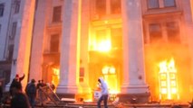 Dozens killed in building fire and clashes in Ukraine's Odessa