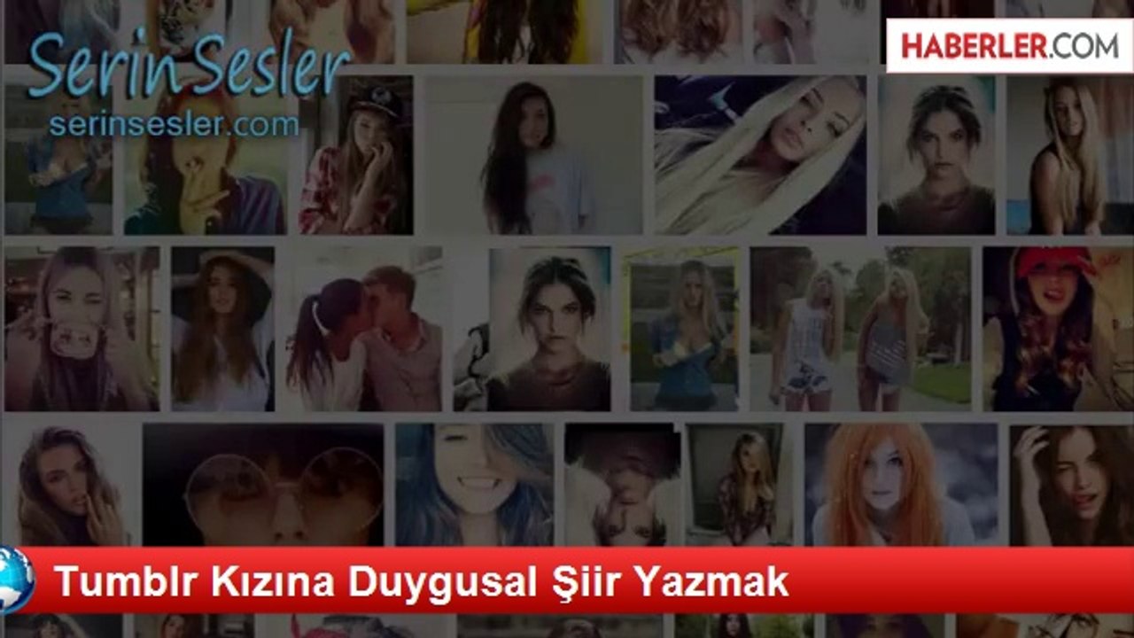 Tumblr Kızına Duygusal Şiir Yazmak