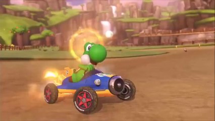 Mario Kart 8 - N64 Vallée Yoshi