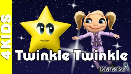 Twinkle Twinkle Little Star | Nursery Rhymes | Karaoke