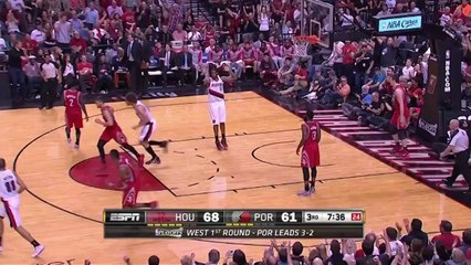 Le In Your Face de Robin Lopez sur Omer Asik