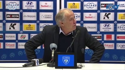 L1 / 2013-14 : Bastia 1-1 Lille : Réaction de R. Girard