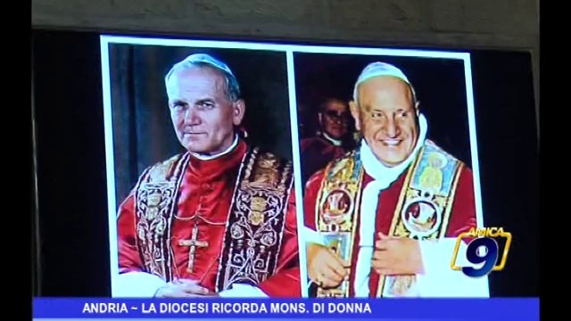 Andria | La Diocesi ricorda Mons. Di Donna
